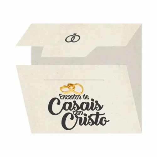 Cartão personalizado ECC + medalhinha