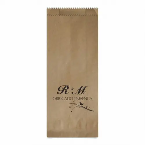 CASAMENTO - SAQUINHO KRAFT SIMPLES PERSONALIZADO