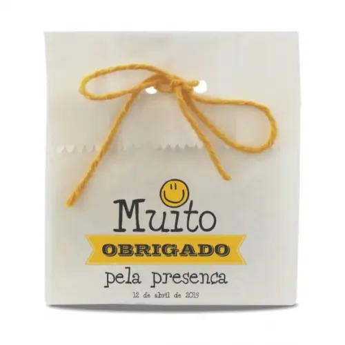 CASAMENTO - SAQUINHO PAPEL PERSONALIZADO - MOD.15