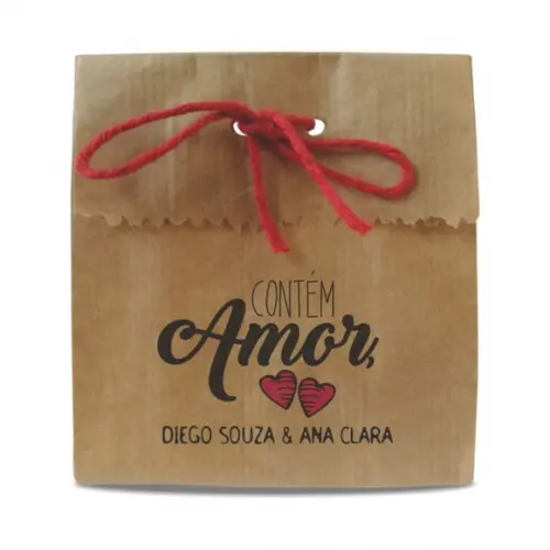CASAMENTO - SAQUINHO PAPEL PERSONALIZADO - MOD.14
