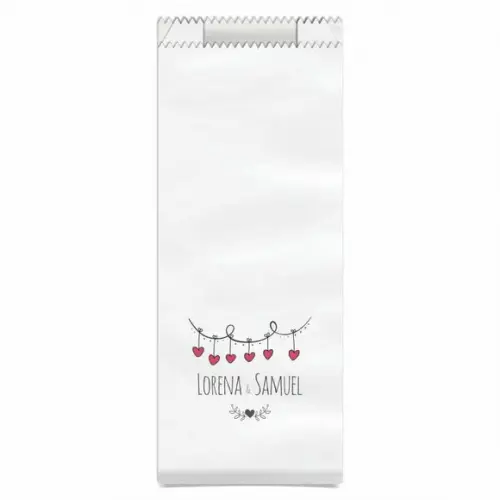 CASAMENTO - SAQUINHO PAPEL PERSONALIZADO.