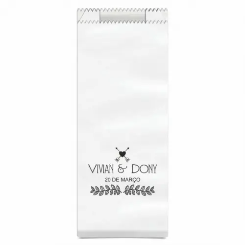 CASAMENTO - SAQUINHO PAPEL PERSONALIZADO.