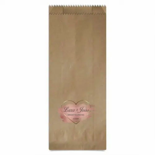 CASAMENTO - SAQUINHO PAPEL PERSONALIZADO.