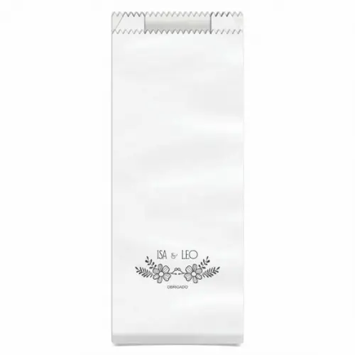 CASAMENTO - SAQUINHO PAPEL PERSONALIZADO.
