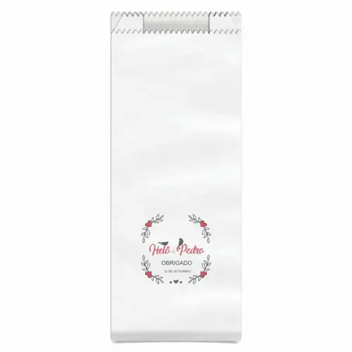 CASAMENTO - SAQUINHO PAPEL PERSONALIZADO.