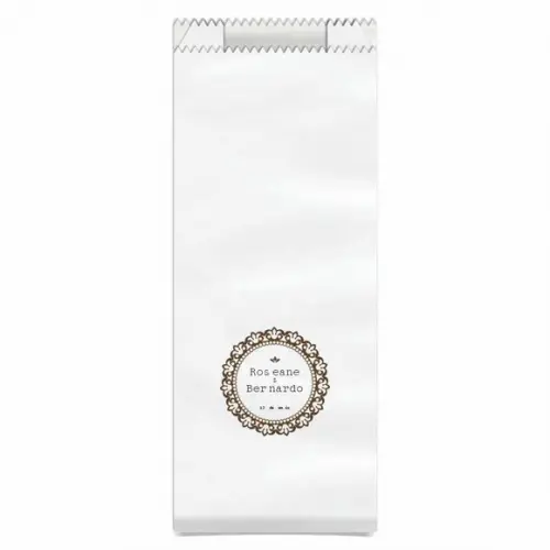 CASAMENTO - SAQUINHO PAPEL PERSONALIZADO.