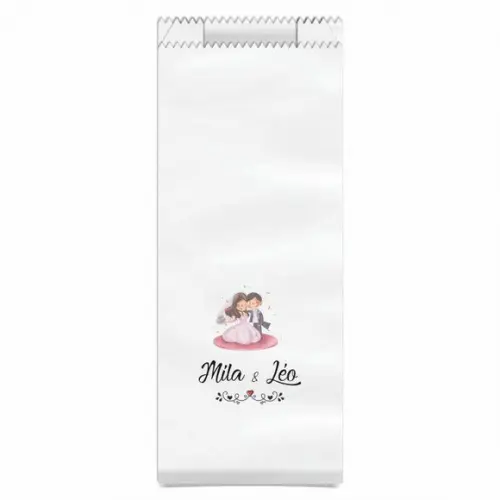 CASAMENTO - SAQUINHO PAPEL PERSONALIZADO.