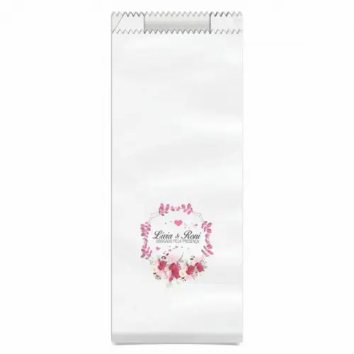 CASAMENTO - SAQUINHO PAPEL PERSONALIZADO.