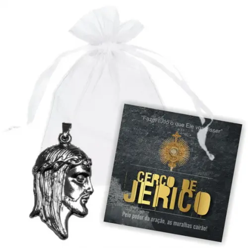 CERCO DE JERICÓ - SAQUINHO DE ORGANZA + MINI CARTÃO - MOD.03
