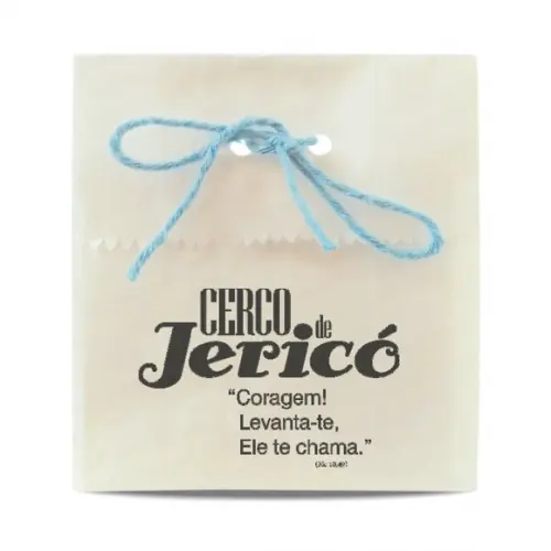 Cerco de Jericó - Saquinho Papel Personalizado - Mod.01