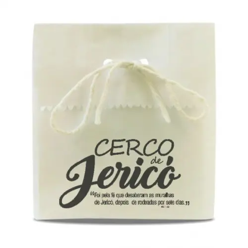 Cerco de Jericó - Saquinho Papel Personalizado - Mod.02