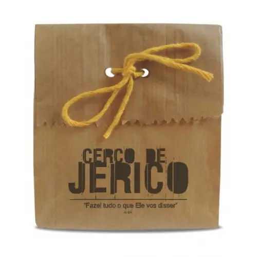 Cerco de Jericó - Saquinho Papel Personalizado - Mod.03