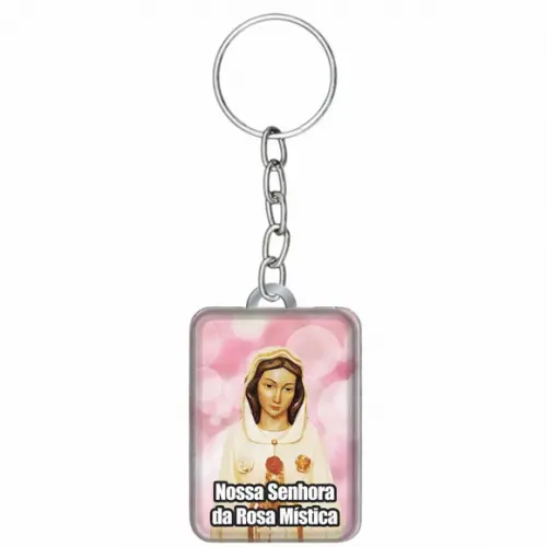 Chaveiro Nossa Senhora da Rosa Mística