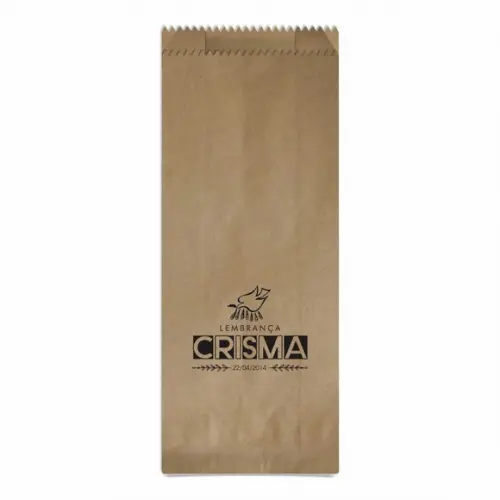 Crisma - Saquinho Kraft Simples Personalizado