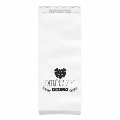 Dizimista - Saquinho Kraft Simples Personalizado