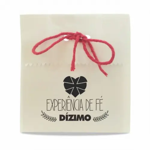 Dizimista - Saquinho Papel Personalizado - Mod.04