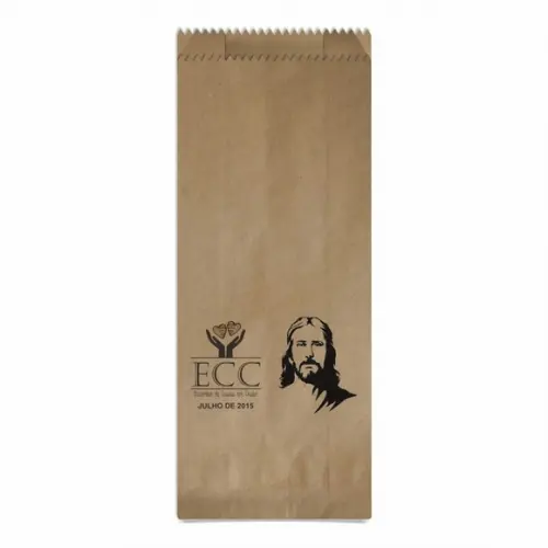 Ecc - Saquinho Kraft Simples Personalizado