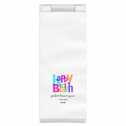 FESTAS - SAQUINHO PAPEL PERSONALIZADO.