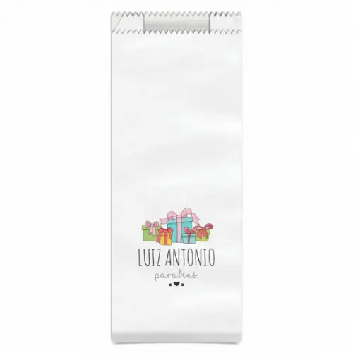 FESTAS - SAQUINHO PAPEL PERSONALIZADO.