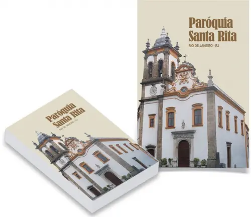 FOTO DA IGREJA OU PARÓQUIA - BLOCO DE ANOTAÇÕES