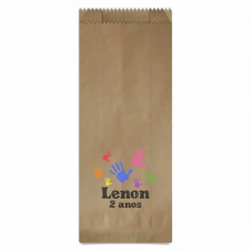 INFANTIL - SAQUINHO PAPEL PERSONALIZADO.
