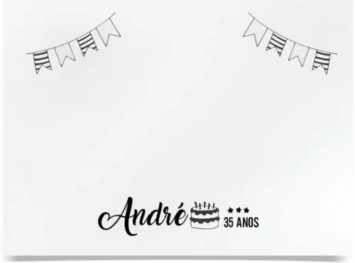 Jogo Americano - Aniversário e Festas
