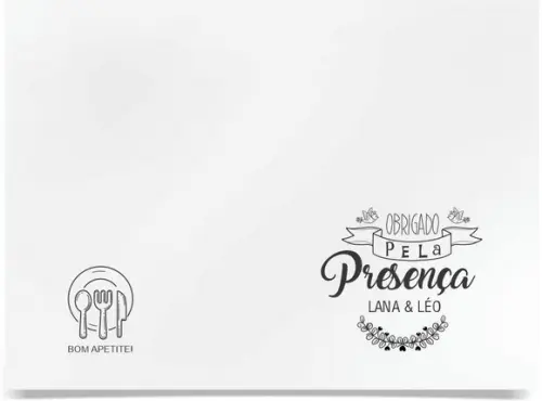 Jogo Americano - Casamentos e Festas