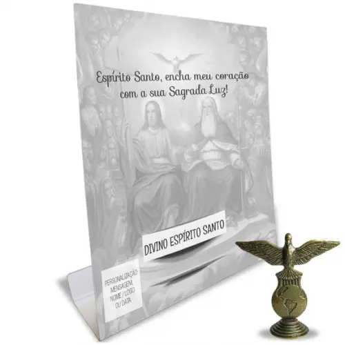 Kit Cartão Altar + Imagem de Divino Espírito Santo, M1