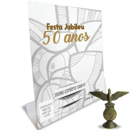 Kit Cartão Altar + Imagem de Divino Espírito Santo, M2