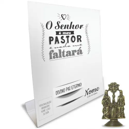 Kit Cartão Altar + Imagem de Divino Pai Eterno, M2