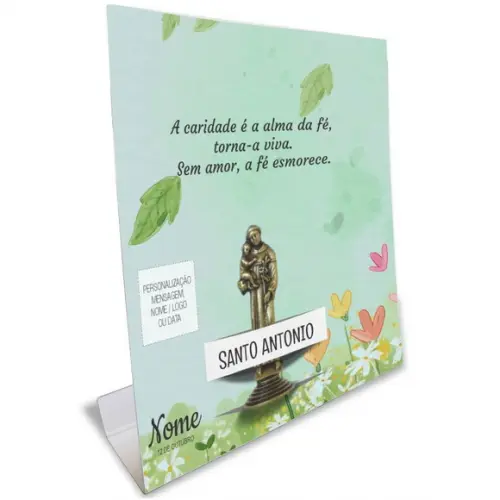 Kit Cartão Altar + Imagem de Santo Antônio, M1