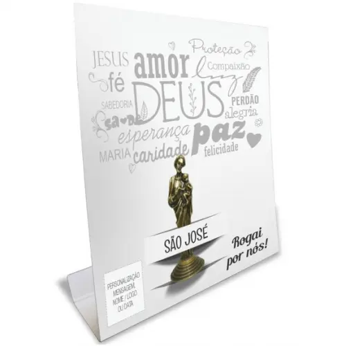 Kit Cartão Altar + Imagem de São José, M2