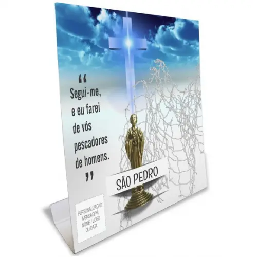 Kit Cartão Altar + Imagem de São Pedro, M2