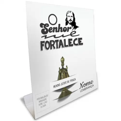 Kit Cartão Altar + Imagem do Menino Jesus de Praga, M1