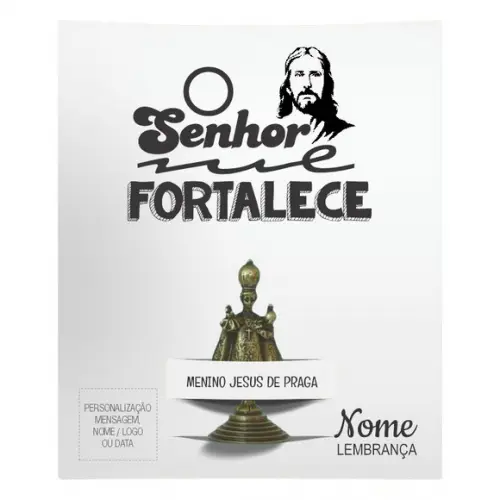 Kit Cartão Altar + Imagem do Menino Jesus de Praga, M1