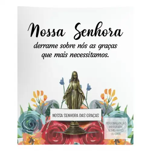 Kit Cartão Altar Nossa Senhora das Graças, M1