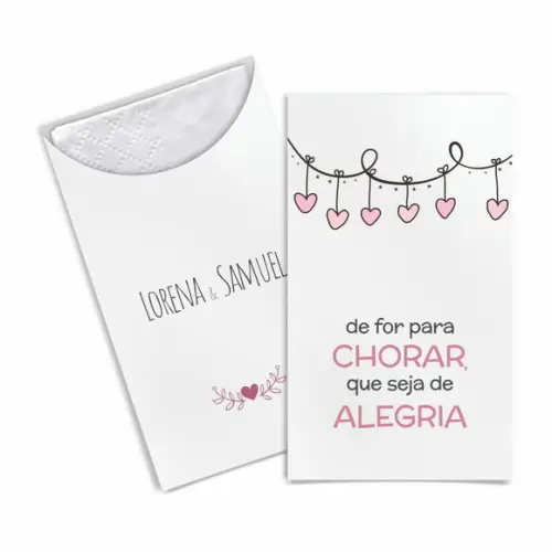 Lágrimas de Alegria, personalizada