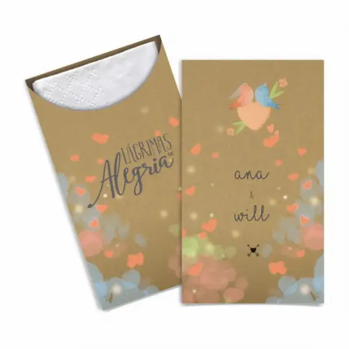 Lágrimas de Alegria, personalizada
