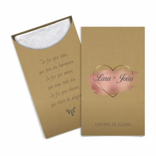 Lágrimas de Alegria, personalizada