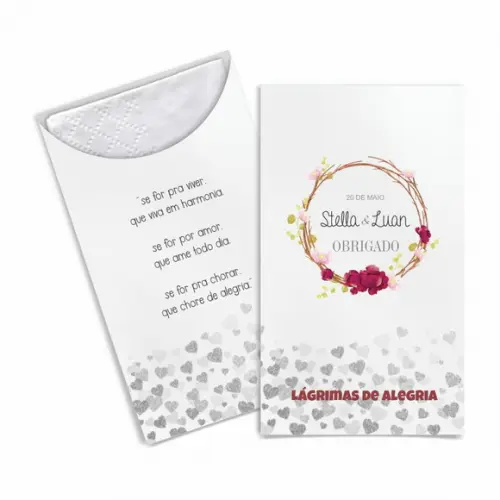 Lágrimas de Alegria, personalizada