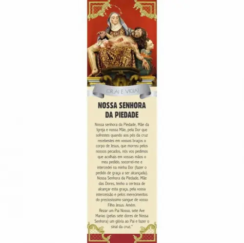 Marca página Nossa Senhora da Piedade