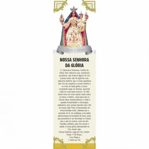 Marca Página Nossa Senhora da Glória