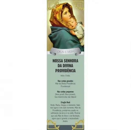 Marca página Nossa Senhora da Divina Providência