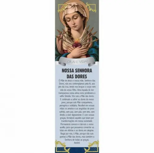 Marca página Nossa Senhora das Dores