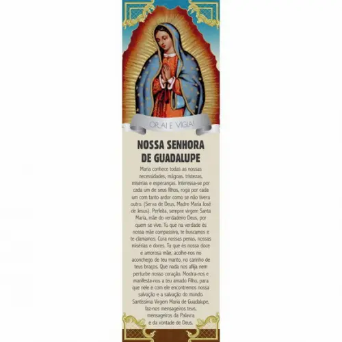 Marca página Nossa Senhora de Guadalupe