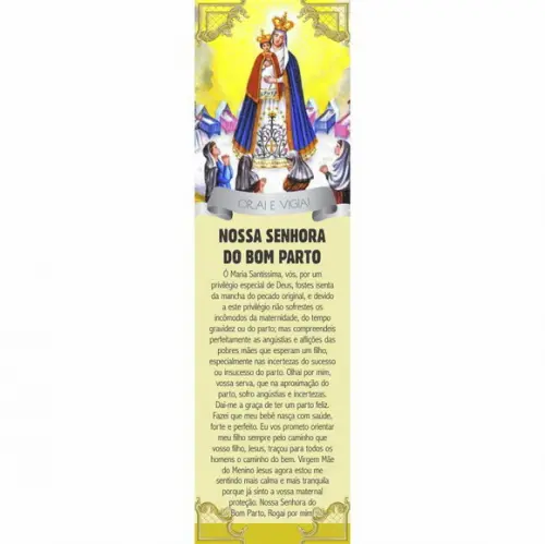 Marca página Nossa Senhora do Bom Parto