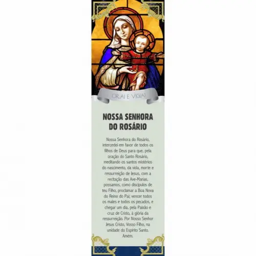Marca página Nossa Senhora do Rosário