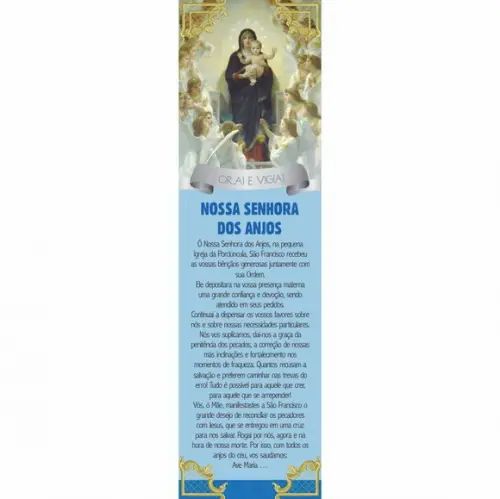 Marca página Nossa Senhora dos Anjos