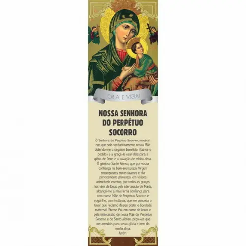 Marca página Nossa Senhora do Perpétuo Socorro
