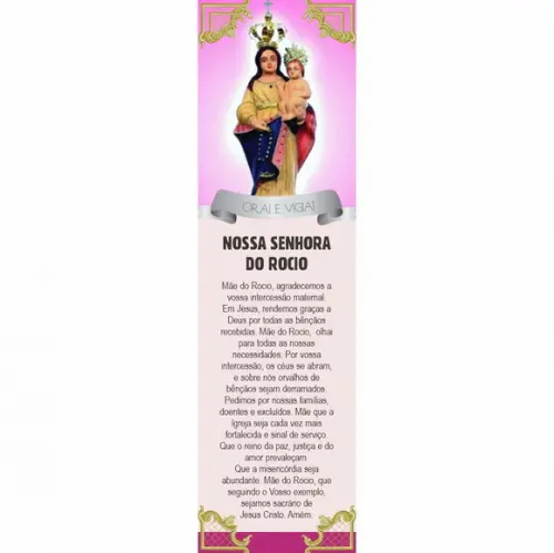 Marca Página Nossa Senhora do Rocio